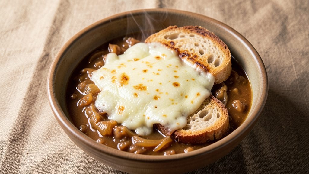 Applebee's French Onion Soup Copycat Recipe: Gruyère Clouds and Caramelized Layers