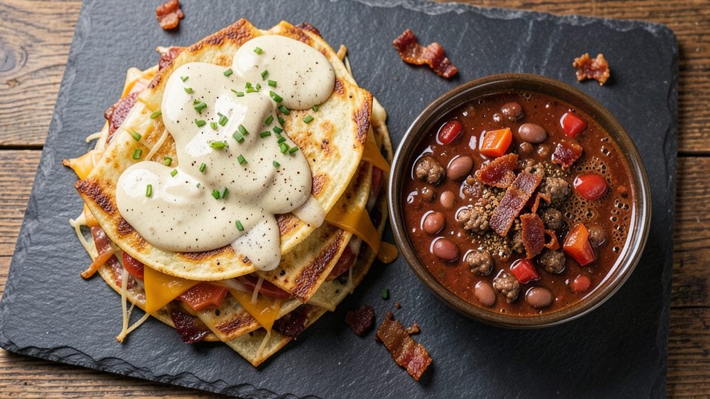 Bacon Ranch Quesadillas Chilis Recipe: Smoky Spice and Creamy Cheese Magic