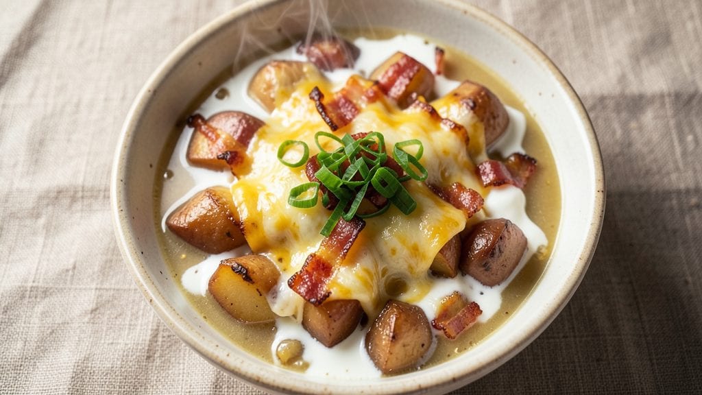 Betty Crocker Loaded Potato Soup Recipe: Cheesy Bacon Bites and Crispy Top Twist