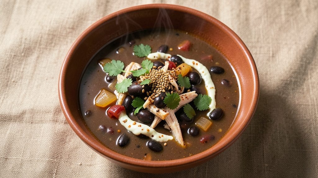 Black Bean Soup With Canned Black Beans Recipe: Smoky Garlic Depth in One Pot