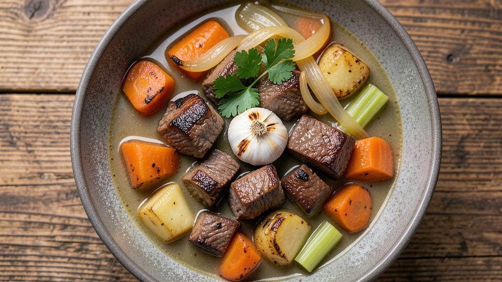Bob Evans Beef Vegetable Soup Copycat Recipe: Thick, Hearty Broth With Real Beef Chunks
