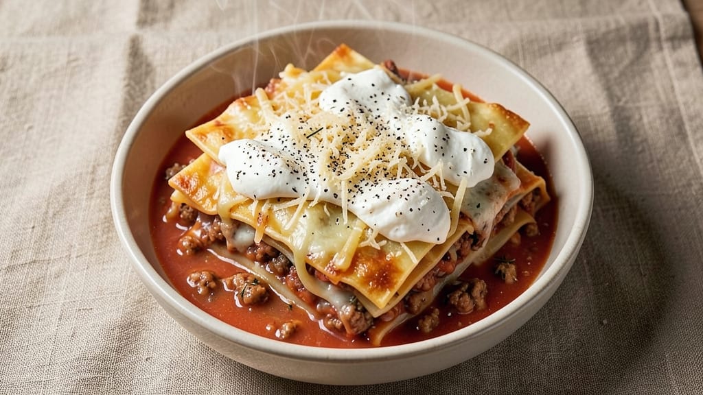 Campbell Soup Lasagna Recipe: Creamy Tomato-Pasta Layers With No-Boil Shortcut