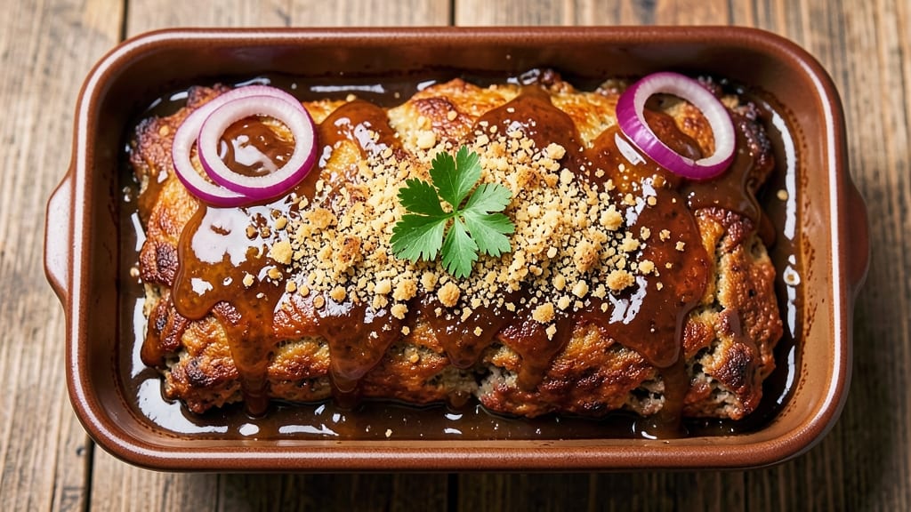 Campbell's Onion Soup Meatloaf Recipe: Umami-Kissed Loaf with Cheesy Top
