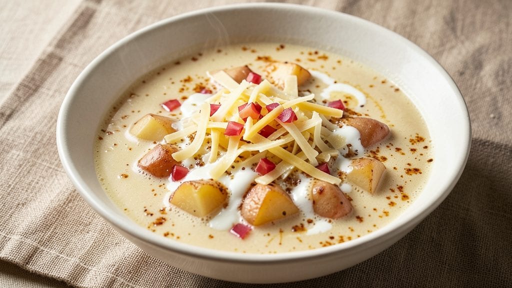 Campbell's Potato Cheese Soup Recipe: Creamy Velvety Texture With No Blender Needed