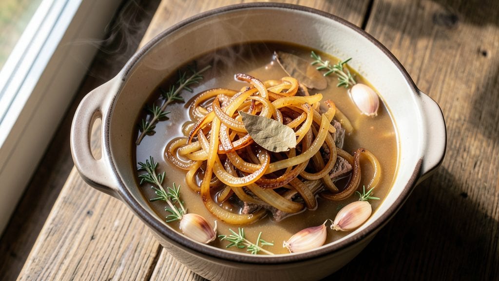 Canning French Onion Soup Recipe: Caramelized Layers That Stay Warm for Months