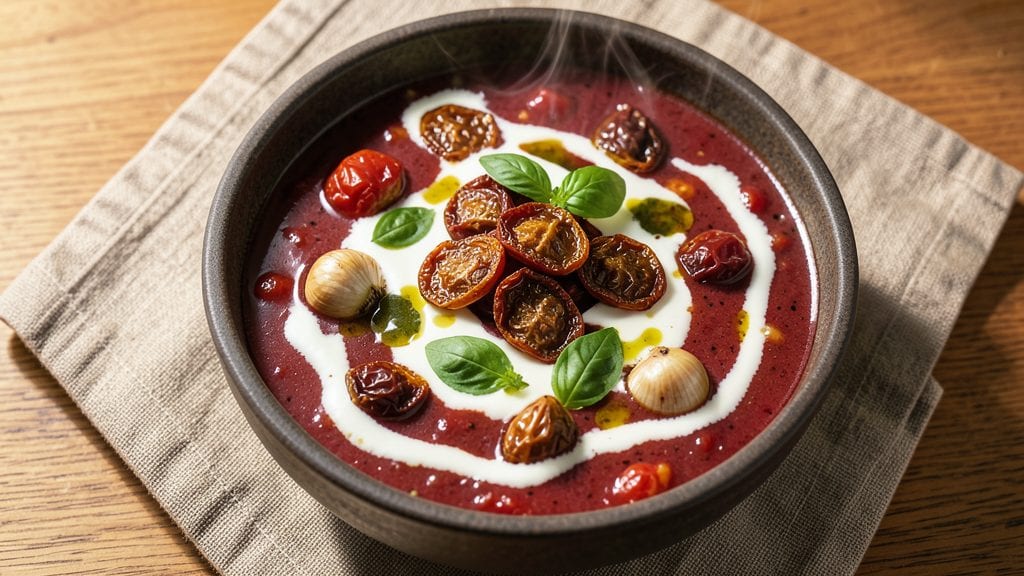 Carrabba's Soup Recipe: Creamy Roasted Garlic Tomato Delight
