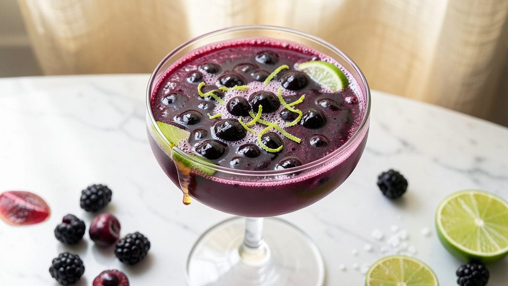 Chili's Blackberry Margarita Recipe: Frozen Bliss With Tart-Sweet Fruit Burst