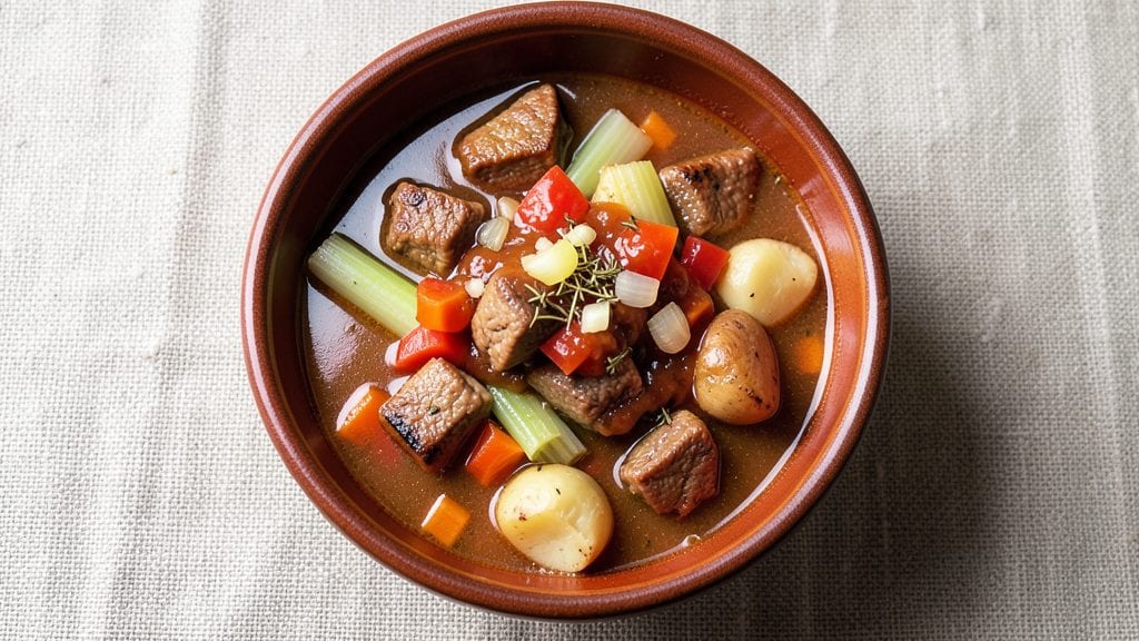 Copycat Campbell's Vegetable Beef Soup Recipe: Umami-Packed One-Pot Richness