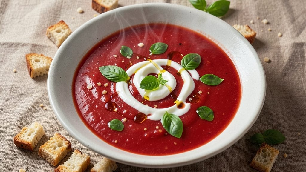 Copycat Panera Tomato Soup Recipe: Velvety Smoothness With Herby Crisp