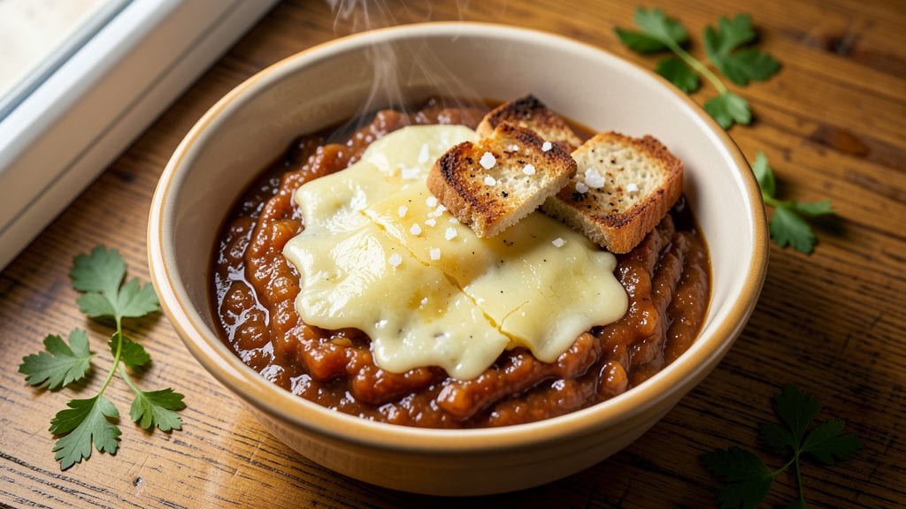 Gordon Ramsay Onion Soup Recipe: Crispy Gruyère Top and Caramelized Base