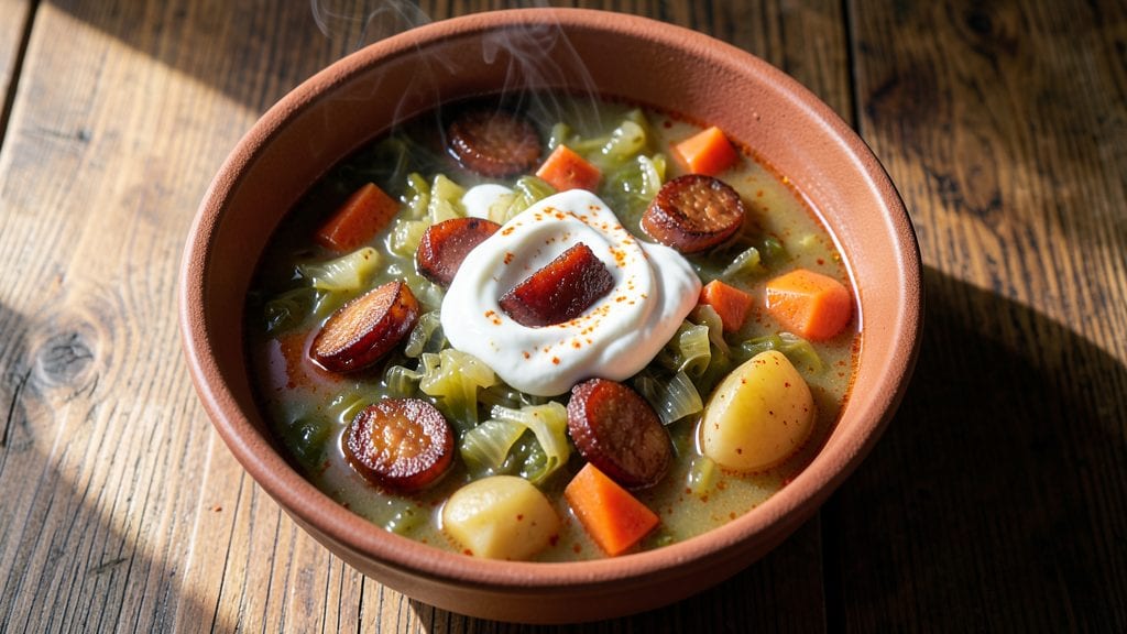 Hungarian Sauerkraut Soup Recipe: Smoky Paprika and Sour Cream Depth
