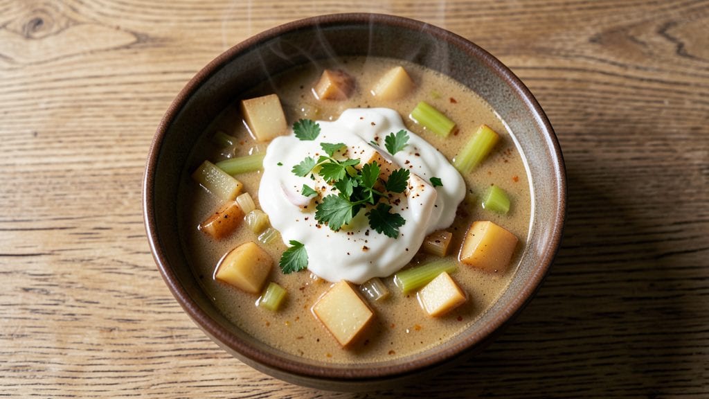 Jason's Deli Irish Potato Soup Copycat Recipe: Creamy Velvety Texture With Hidden Celery Secrets