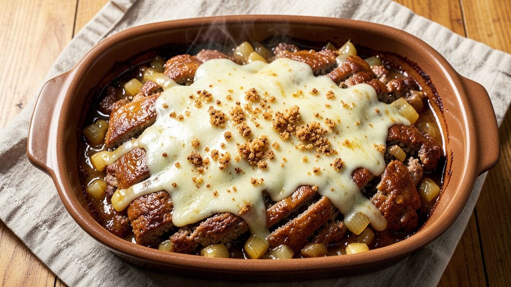 Lipton French Onion Soup Meatloaf Recipe: Onion-Infused Comfort with Crispy Top
