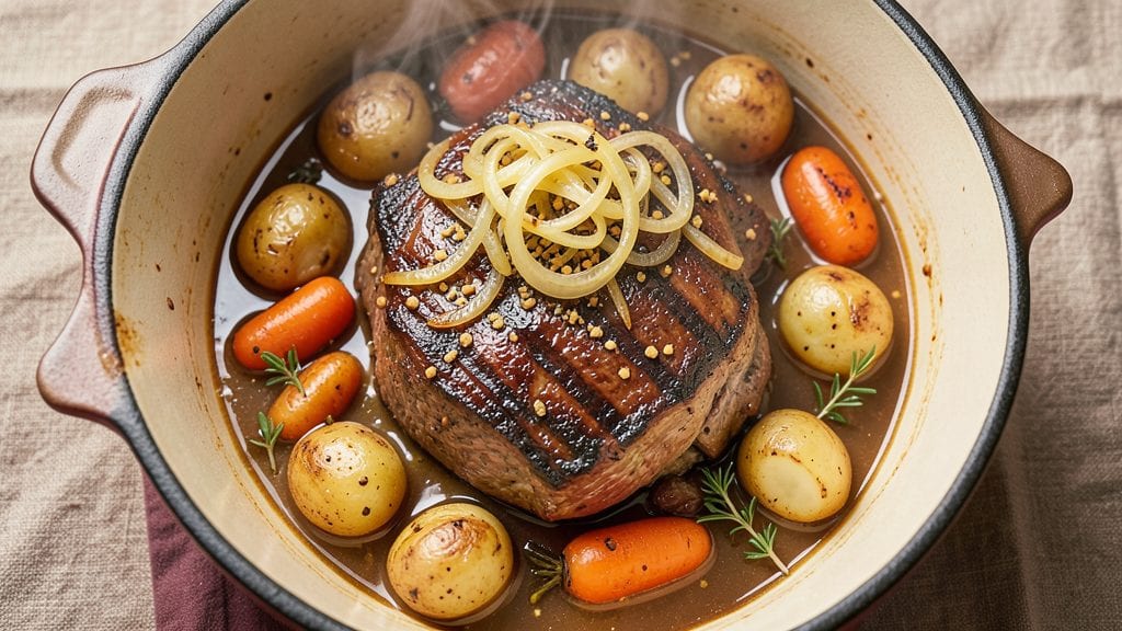 Lipton Onion Soup Mix Pot Roast Recipe: Slow-Cooked Umami Bomb With Deep Flavor Layers