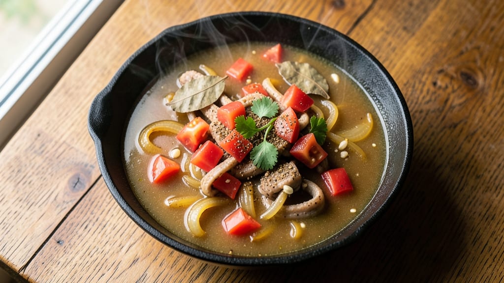 Mexican Tripe Soup Recipe: Homestyle Spice and Garlic Harmony