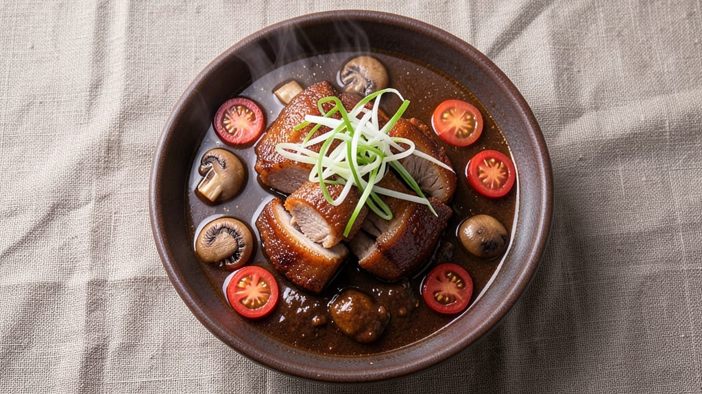 Muso Soup Recipe: Umami-Rich Mushroom and Tomato Velouté