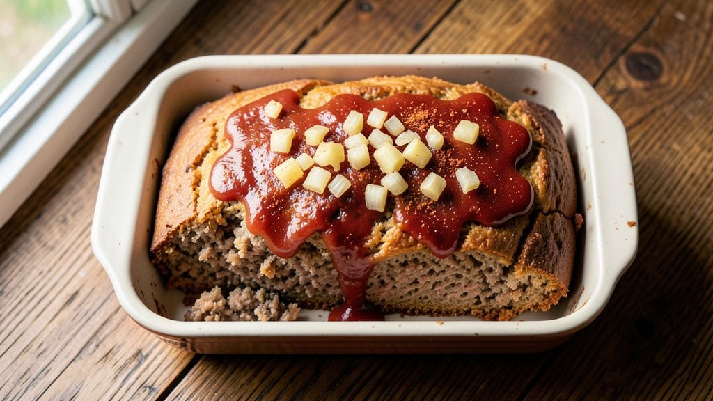 Old Fashioned Meatloaf Recipe With Onion Soup Mix: Juicy Glaze-Infused Center That Steals the Show