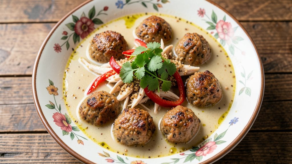 Pati's Mexican Table Albondigas Soup Recipe: Spiced Meatballs in Tomato-Basil Broth