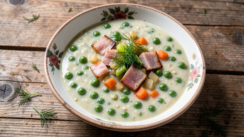Pioneer Woman Pea Soup Recipe: Sweet Peas and Smoky Ham Harmony