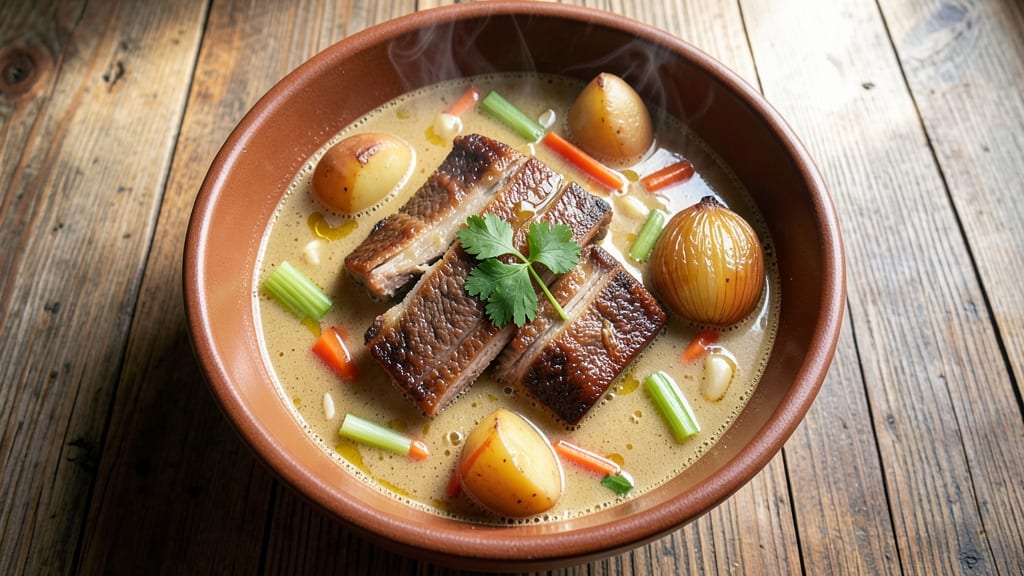 Ribs and Potatoes Soup Recipe: Smoky Bone Broth Meets Hearty Comfort