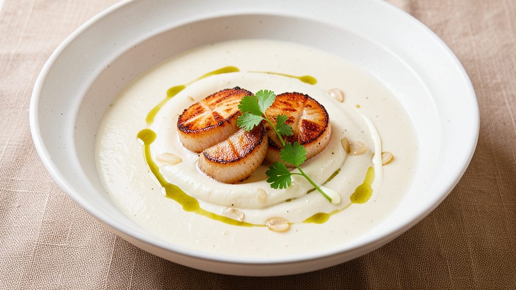 Scallops Soup Recipe: Silky Seafood Velouté With Lemon Zest Finish