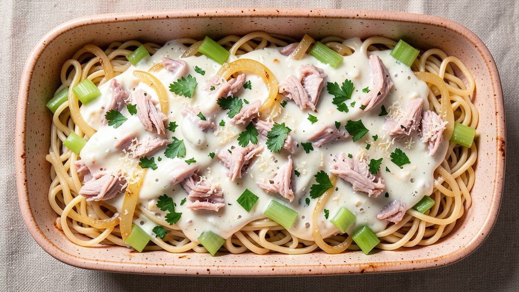 Tuna Casserole No-Soup Recipe: One-Pan Creamy Comfort Without the Broth